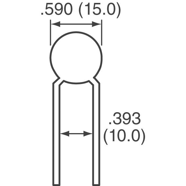 S102M59Z5UU83L0R Vishay Beyschlag/Draloric/BC Components  Ceramic Capacitors